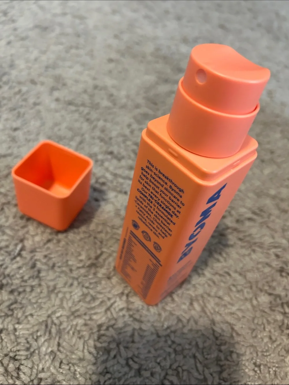 BYOMA Balancing Face Mist — Bright Orange Hydration Spray